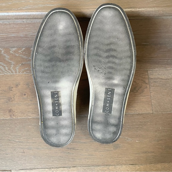 COM+SENS LIDDA WOMENS SHOES BLACK SUEDE LEATHER LOAFERS VELCRO CLOSURE SIZE 10 - Picture 9 of 13